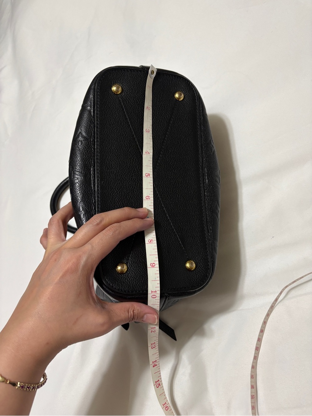 Louis Vuitton Mazarine Black Leather Handbag - Picture 7 of 16